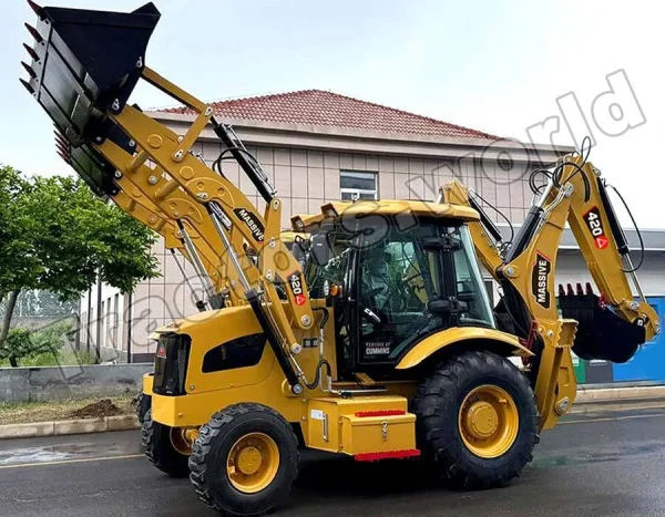Massive 420 Backhoe loader In Guyana